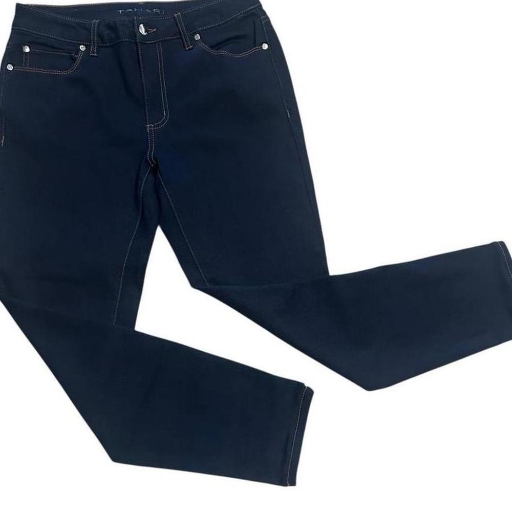 NWOT Tahari Dark Wash Slim Fit Stretchy Ankle Jeans Women's Sz 10/30